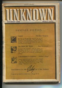 Unknown 11/1940-Theodore Sturgeon-Nelson S. Bond-L. Ron Hubbard-Edd Carter ar...
