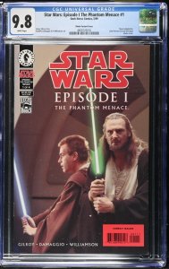 Star Wars: Episode I The Phantom Menace 1 CGC 9.8 Photo Variant Dark Horse 1999