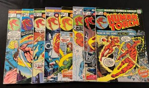 THE HUMAN TORCH #1-8 Complete Series