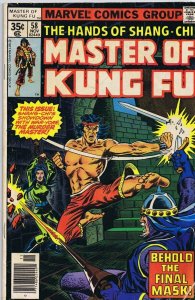 Master of Kung Fu #58 ORIGINAL Vintage 1977 Marvel Comics Shang Chi 