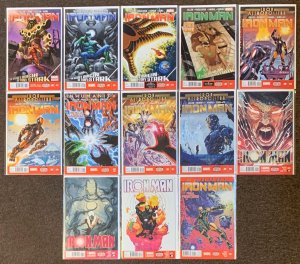 24 Iron Man 1,3(2nd Print),4,6,7,8,9,9(Variant),10-13,15-17,19,20,20-22,25-27,1