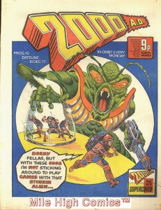 2000 A.D. (MAGAZINE) (1977 Series) #42 Very Good