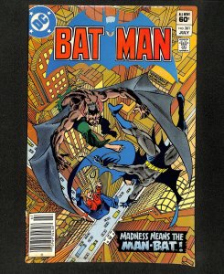 Batman #361 Newsstand Variant Man-Bat! 1st Harvey Bullock!