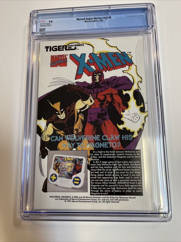 Marvel Super-Heroes V2 (1992) # 8 (CGC 9.8 WP) 1st App Squirrel Girl