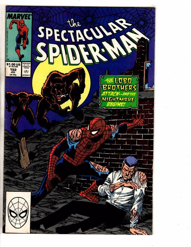 8 Spectacular Spider-Man Marvel Comics # 135 143 152 154 155 163 Annuals 6 7 GJ1