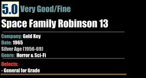 Space Family Robinson 13 (1965) VG/FN Silver Age Gold Key comic