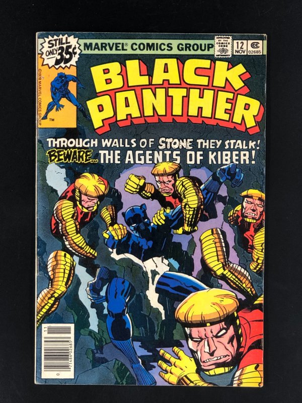 Black Panther #12 (1978) FN- The Kiber Clue Last Kirby Issue