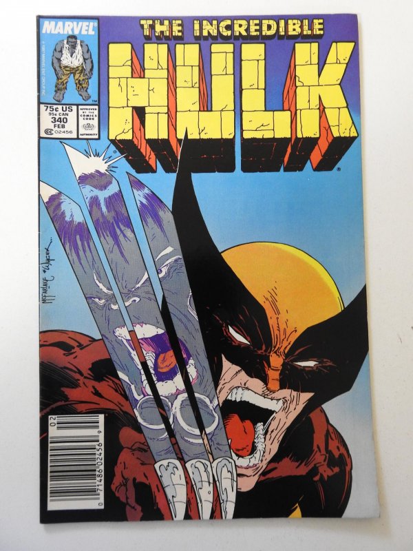 The Incredible Hulk #340 (1988) FN+ Condition!