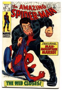 Amazing Spider-Man #73 comic book 1969- Romita- 1st Silvermane FN/VF