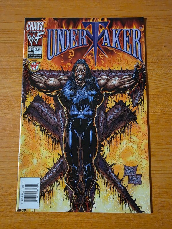 Undertaker #10 ART Variant WWF ~ VF - NEAR MINT NM ~ 2000 Chaos Comics