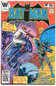 Batman #326 1980-Bronze Age-DC comics- Motorcycle cover Whiteman- NM-