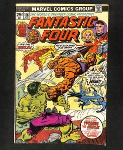 Fantastic Four #166 Hulk Vs. Thing!