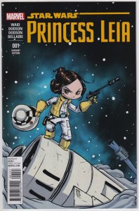 Princess Leia #1 Skottie Young Babies Variant (2015) Star Wars