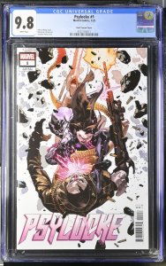 PSYLOCKE #1 MARVEL COMICS 1:25 YASMINE PUTRI VARIANT 2024 CGC 9.8 NM