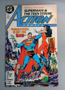 Action Comics #584, John Byrne, Teen Titans, DC Comics, 1986 JR1