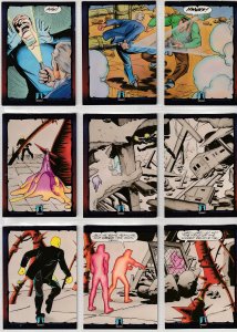 Dark Dominion # 0 Trading Cards  Rare Steve Ditko painted art ! 128 Cards !