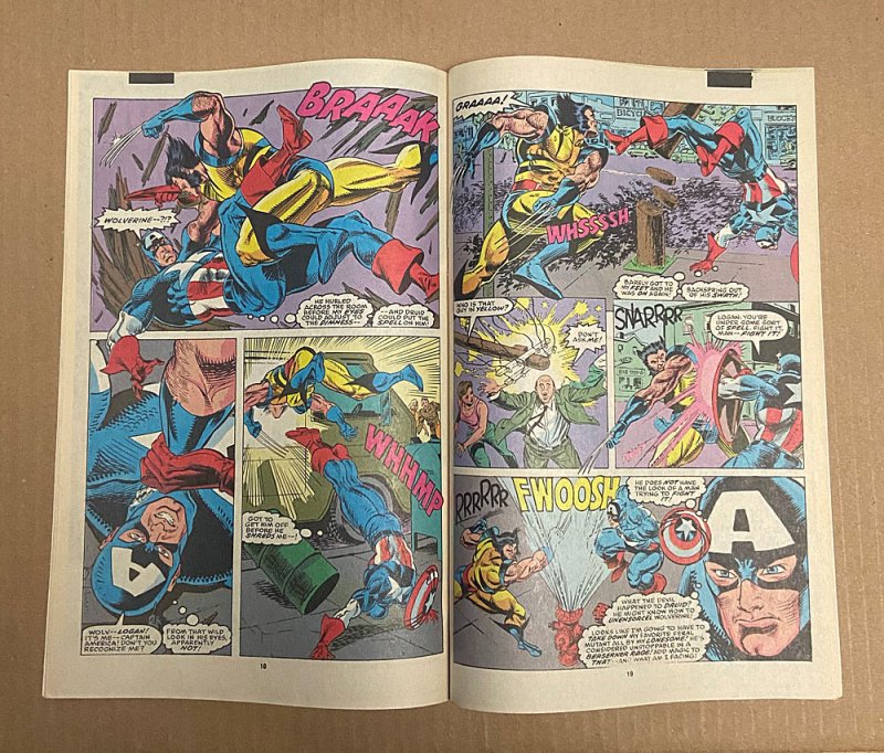 Captain America #404 ( 7.5 VFN-)  Mark Gruenwald / August 1992