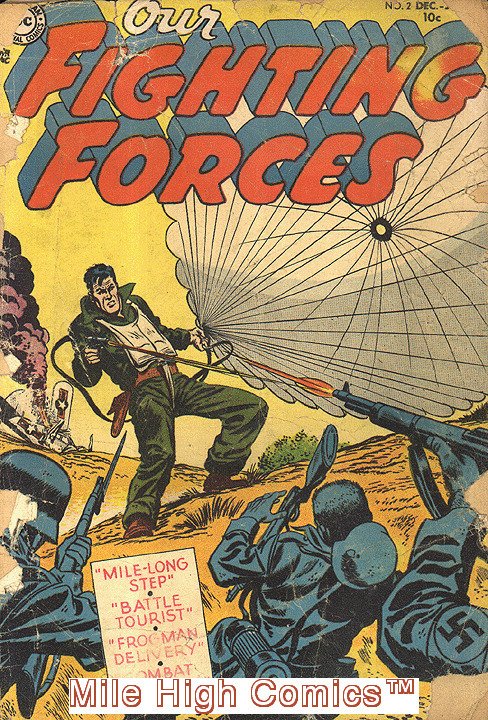 OUR FIGHTING FORCES (1954 Series) #2 Very Good Comics Book