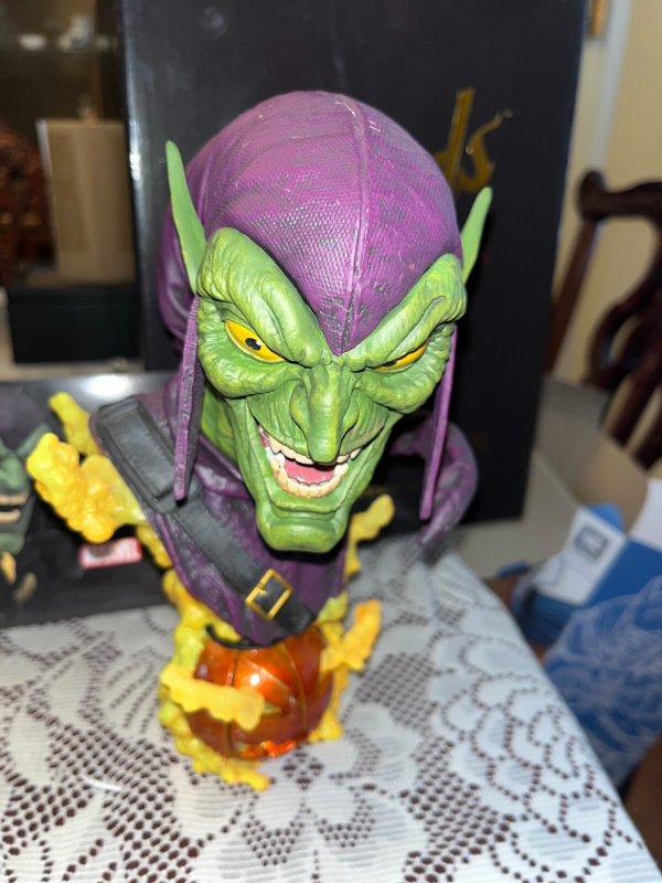 Green Goblin (Marvel), Legends in 3D,  1/2 Scale Bust, Limited to 1000