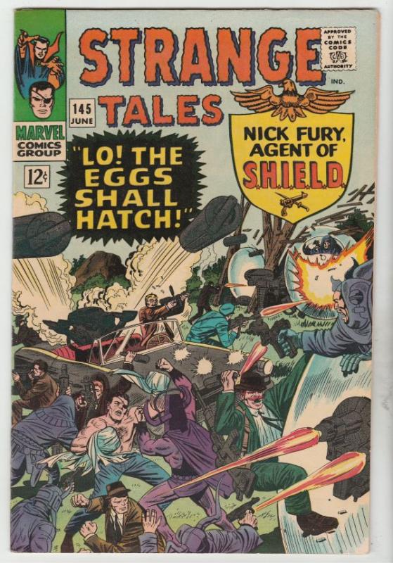 Strange Tales #145 (Jun-66) NM- High-Grade Nick Fury, S.H.I.E.L.D., Dr. Strange