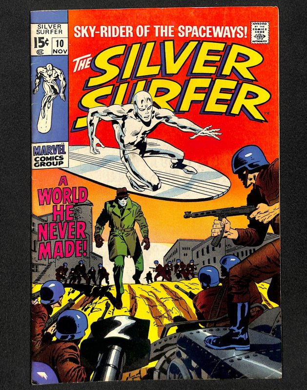 Silver Surfer #10 VG+ 4.5