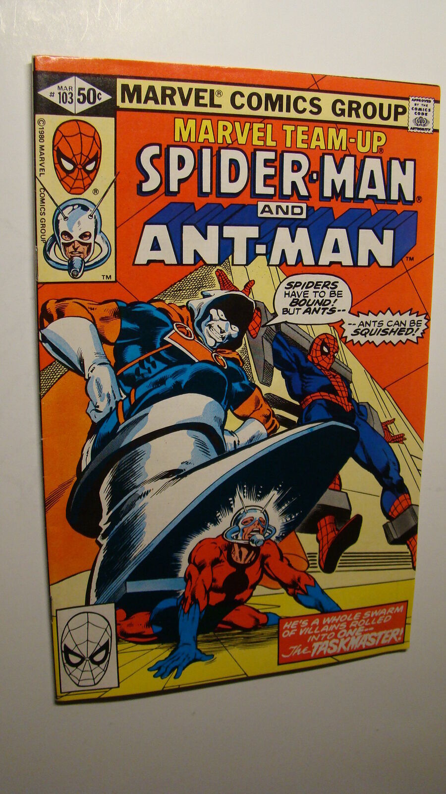 Marvel Team-Up 103 Spider-Man Ant-Man VS Taskmaster 2nd Appearance Black  Widow | Comic Books - Bronze Age, Marvel, Spider-Man / HipComic