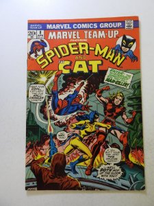 Marvel Team-Up #8 (1973) FN+ condition ink back cover