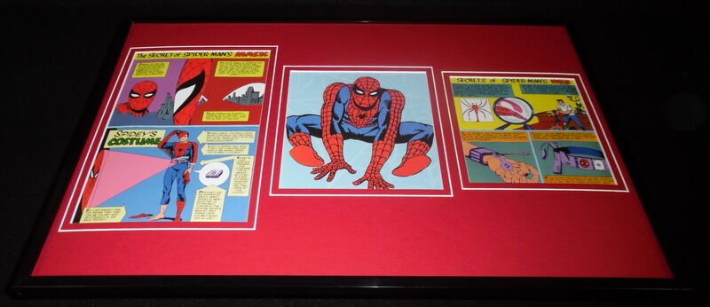 Amazing Spiderman Secrets of Costume Framed 11x17 Photo Display Official Repro 