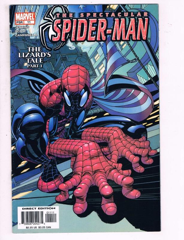 The Spectacular Spider-Man #11 VF Marvel Comics Comic Book Jenkins DE12