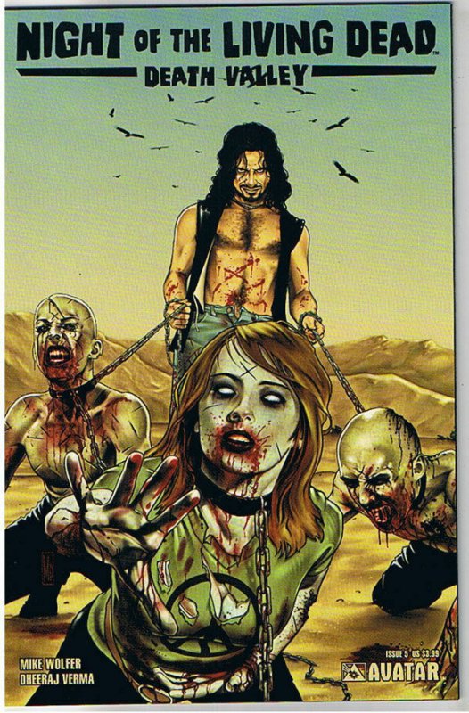 NIGHT of the LIVING DEAD Death Valley #5, NM, Zombies,2011, more NOTLD in store