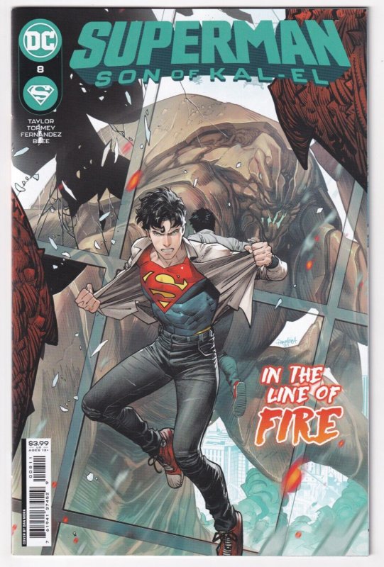 Superman Son Of Kal-El #8 April 2022 DC Tom Taylor Cian Tormey 