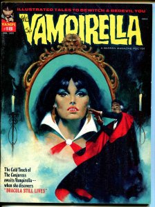 Vampirella #18 1972-Warren-Vampirella & Dracula cover-horror-FN/VF