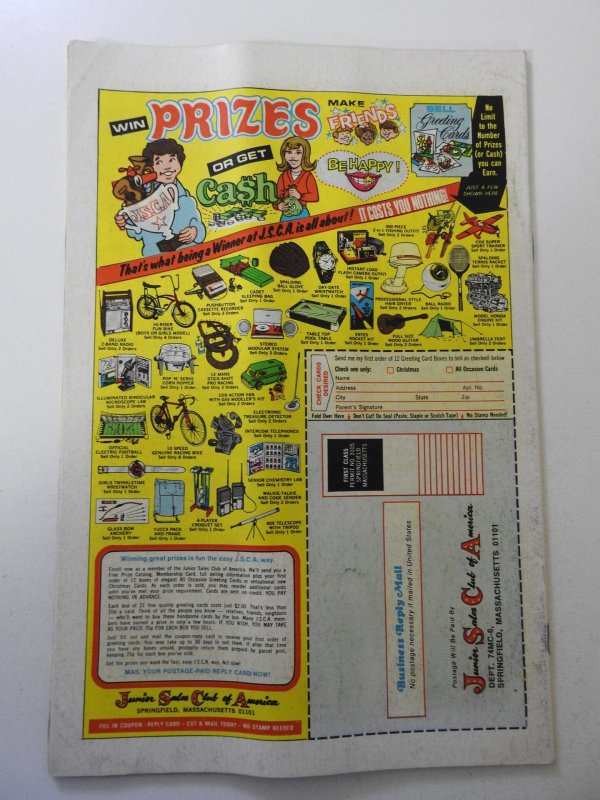 Supernatural Thrillers #9 (1974) VG Condition MVS intact!