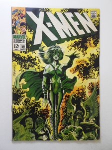 The X-Men #50 (1968) VG- Condition moisture damage, rust bottom staple