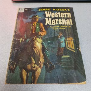 ERNEST HAYCOX'S WESTERN MARSHALL COMIC # 534 GOLDEN AGE 1953 10c DELL RIVER BEND