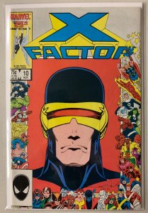 X-Factor #10 Marvel 1st Series 25th Anniversary Edition 8.0 VF (1986)