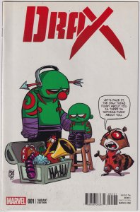 Drax #1 Young Cover (2016) Drax