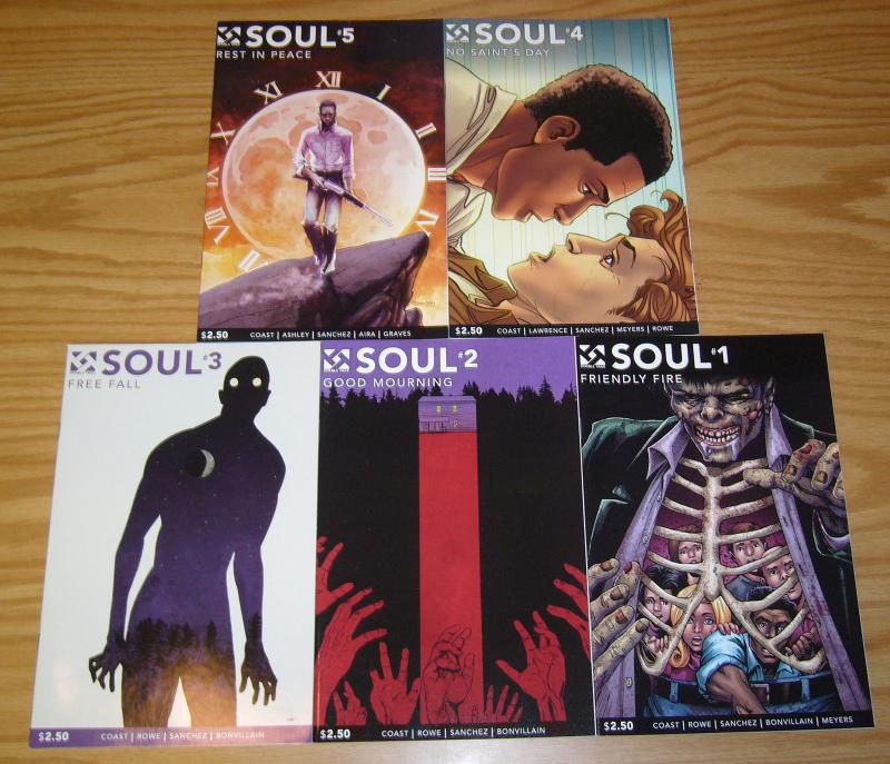 Soul #1-5 VF/NM complete series - night of the living dead - double take comics 