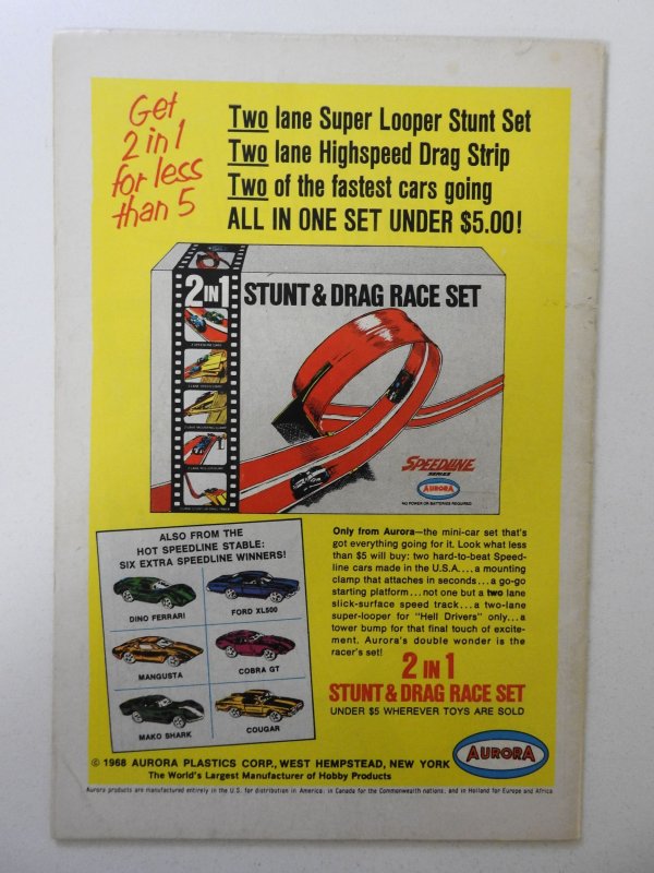 Showcase #79 (1968) VG moisture stain, cover and 1st 2 wraps detached top staple