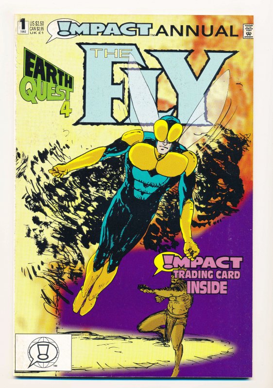 Fly (1991) Annual #1 VF (Earth quest part 4)