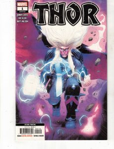Thor #1 Second Print Cover (2020) High-Grade NM- Variant Cover key wow!