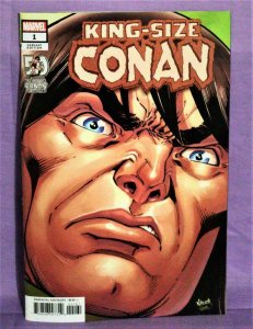 50 Years of Conan at Marvel KING-SIZE CONAN #1 Variant Covers (Marvel, 2021)!