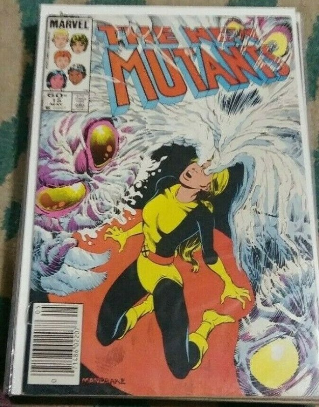 NEW MUTANTS  # 15 1985  marvel   GARFIELD 2ND  MAGIK  ILLIANA RASPUTIN  XMEN