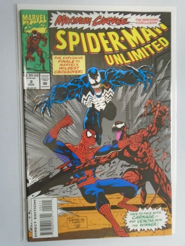 Spider-Man Unlimited #2 8.0 VF (1993 1st Series)