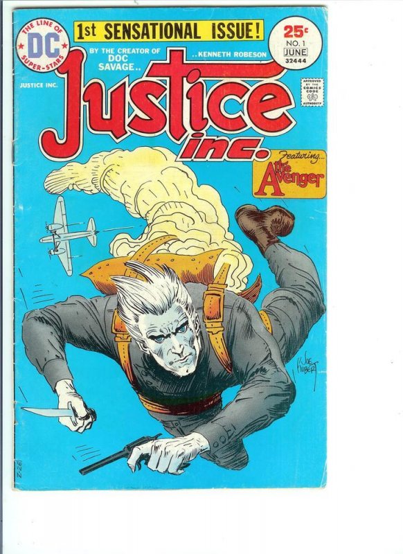 Justice Inc. No. 1, - Bronze Age - May-June 1975 (VG+)