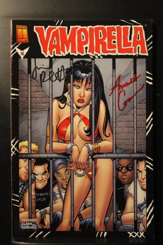 Vampirella #16 Amanda Conner and Jimmy Palmiotti Cover (2003) SIGNED EDITION