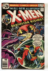 X-MEN #99--comic book--SENTINELS--MARVEL--1976