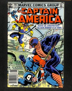 Captain America #282 Newsstand Variant 1st Jack Monroe as Nomad!