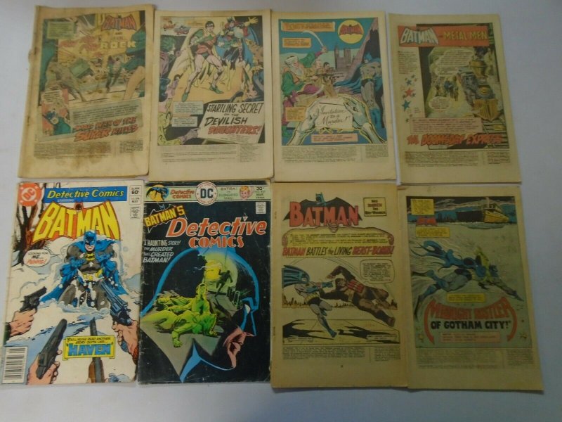 Silver + Bronze age Batman readers comic lot 37 different issues
