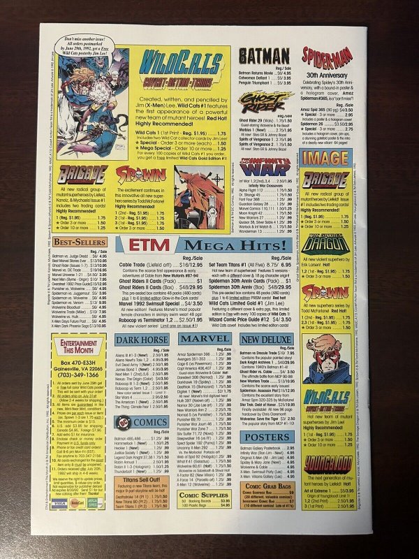 Spawn #1 NM Image Comics 1992 McFarlane 1st Appearance of Al Simmons as Spawn 